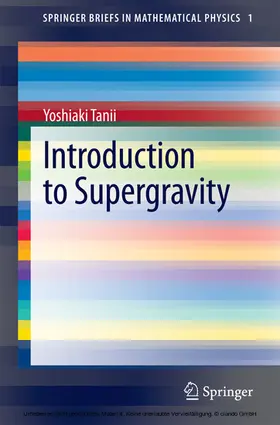 Tanii |  Introduction to Supergravity | eBook | Sack Fachmedien
