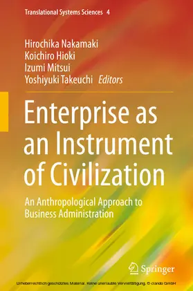 Nakamaki / Hioki / Mitsui |  Enterprise as an Instrument of Civilization | eBook | Sack Fachmedien