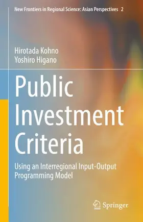 Higano / Kohno | Public Investment Criteria | Buch | 978-4-431-55220-8 | sack.de