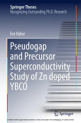 Uykur | Pseudogap and Precursor Superconductivity Study of Zn doped YBCO | E-Book | www.sack.de