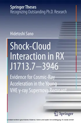 Sano | Shock-Cloud Interaction in RX J1713.7-3946 | E-Book | www.sack.de