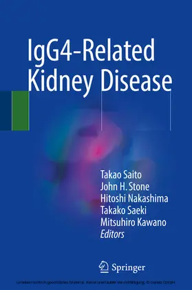 Saito / Stone / Nakashima |  IgG4-Related Kidney Disease | eBook | Sack Fachmedien