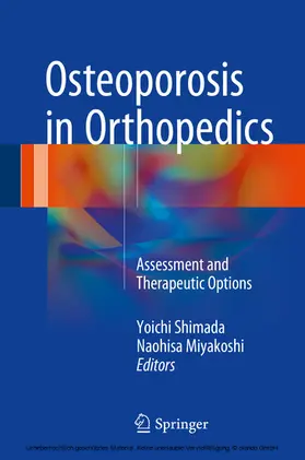 Shimada / Miyakoshi |  Osteoporosis in Orthopedics | eBook | Sack Fachmedien