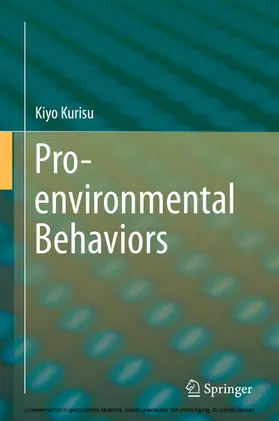 Kurisu | Pro-environmental Behaviors | E-Book | www.sack.de
