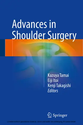 Tamai / Itoi / Takagishi |  Advances in Shoulder Surgery | eBook | Sack Fachmedien