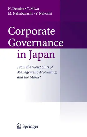 Demise / Nakoshi / Miwa |  Corporate Governance in Japan | Buch |  Sack Fachmedien