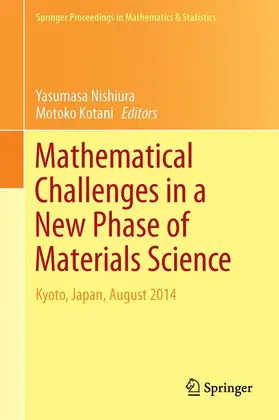 Kotani / Nishiura |  Mathematical Challenges in a New Phase of Materials Science | Buch |  Sack Fachmedien