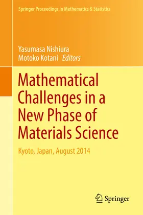 Nishiura / Kotani | Mathematical Challenges in a New Phase of Materials Science | E-Book | sack.de