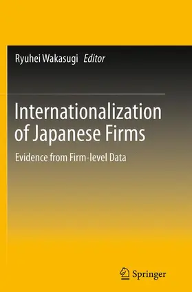 Wakasugi |  Internationalization of Japanese Firms | Buch |  Sack Fachmedien
