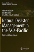 Brassard / Howitt / Giles |  Natural Disaster Management in the Asia-Pacific | Buch |  Sack Fachmedien