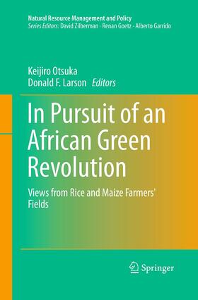 Larson / Otsuka |  In Pursuit of an African Green Revolution | Buch |  Sack Fachmedien