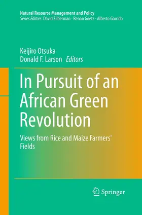 Larson / Otsuka |  In Pursuit of an African Green Revolution | Buch |  Sack Fachmedien