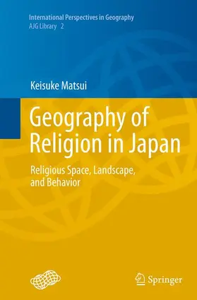 Matsui |  Geography of Religion in Japan | Buch |  Sack Fachmedien