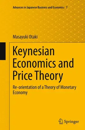 Otaki |  Keynesian Economics and Price Theory | Buch |  Sack Fachmedien