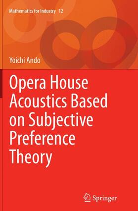 Ando | Opera House Acoustics Based on Subjective Preference Theory | Buch | 978-4-431-56417-1 | sack.de