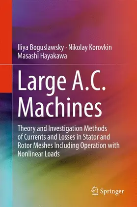 Boguslawsky / Hayakawa / Korovkin |  Large A.C. Machines | Buch |  Sack Fachmedien