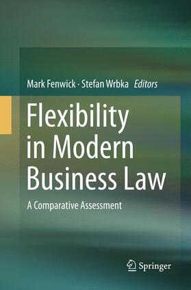 Wrbka / Fenwick | Flexibility in Modern Business Law | Buch | 978-4-431-56692-2 | sack.de