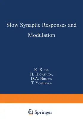 Kuba / Yoshioka / Higashida |  Slow Synaptic Responses and Modulation | Buch |  Sack Fachmedien