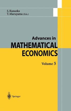 Maruyama / Kusuoka |  Advances in Mathematical Economics | Buch |  Sack Fachmedien
