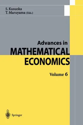 Maruyama / Kusuoka |  Advances in Mathematical Economics | Buch |  Sack Fachmedien