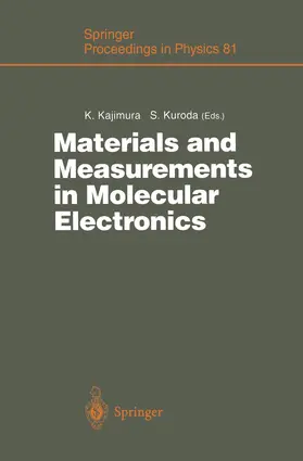 Kajimura / Kuroda |  Materials and Measurements in Molecular Electronics | Buch |  Sack Fachmedien