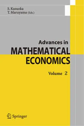 Kusuoka / Maruyama |  Advances in Mathematical Economics | Buch |  Sack Fachmedien