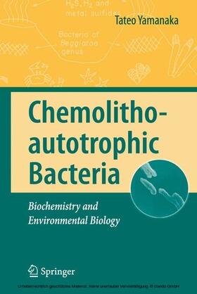 Yamanaka | Chemolithoautotrophic Bacteria | E-Book | sack.de
