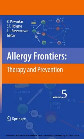 Pawankar / Holgate / Rosenwasser |  Allergy Frontiers:Therapy and Prevention | eBook | Sack Fachmedien