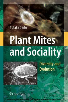 Saito | Plant Mites and Sociality | E-Book | www.sack.de