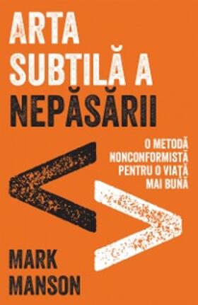 Manson |  Arta subtila a nepasarii | eBook | Sack Fachmedien