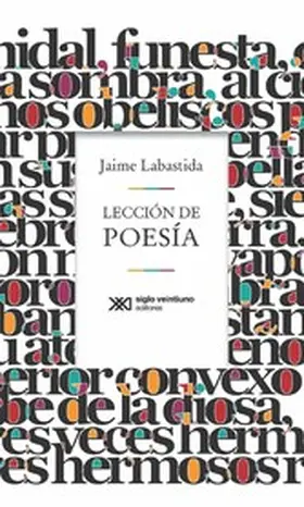 Labastida |  Lección de poesía | eBook | Sack Fachmedien