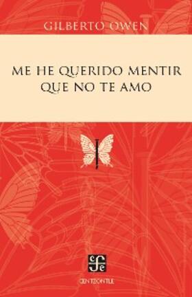 Owen |  Me he querido mentir que no te amo | eBook | Sack Fachmedien