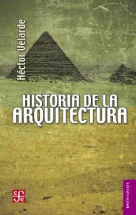 Velarde | Historia de la arquitectura | E-Book | sack.de