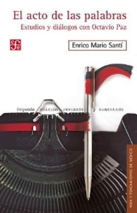 Santí |  El acto de las palabras | eBook | Sack Fachmedien