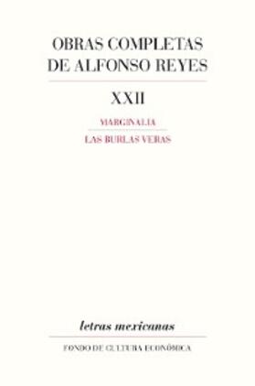 Reyes |  Obras completas, XXII | eBook | Sack Fachmedien
