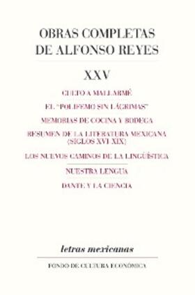 Reyes |  Obras completas, XXV | eBook | Sack Fachmedien