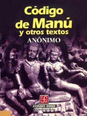Anónimo |  Código Manú y otros textos | eBook | Sack Fachmedien