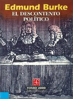 Burke |  El descontento político | eBook | Sack Fachmedien