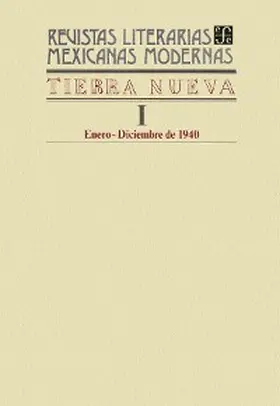 Autores |  Tierra nueva I, enero-diciembre de 1940 | eBook | Sack Fachmedien