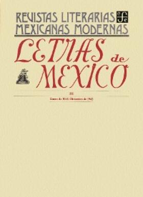 Autores |  Letras de México III, enero de 1941 - diciembre de 1942 | eBook | Sack Fachmedien