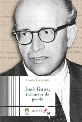 Escalante |  José Gaos, traductor de poesía | eBook | Sack Fachmedien