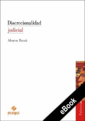 Barak | Discrecionalidad judicial | E-Book | sack.de