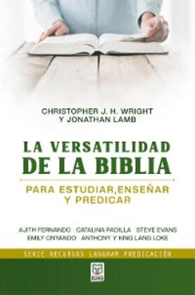 Lamb / Wright |  La versatilidad de la Biblia | eBook | Sack Fachmedien