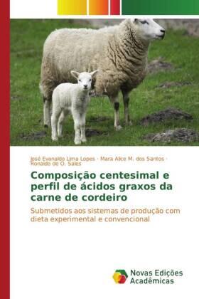 Lima Lopes / M. dos Santos / de O. Sales | Composição centesimal e perfil de ácidos graxos da carne de cordeiro | Buch | 978-613-0-15949-8 | sack.de