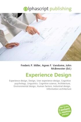 Miller / Vandome / McBrewster |  Experience Design | Buch |  Sack Fachmedien