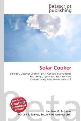 Surhone / Timpledon / Marseken |  Solar Cooker | Buch |  Sack Fachmedien