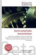 Surhone / Timpledon / Marseken |  Semi-automatic transmission | Buch |  Sack Fachmedien