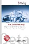 Surhone / Timpledon / Tennoe |  Virtual community | Buch |  Sack Fachmedien