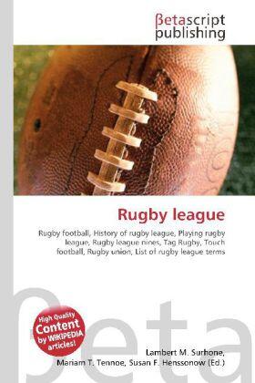 Surhone / Timpledon / Tennoe | Rugby league | Buch | 978-613-0-30137-8 | sack.de