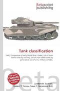 Surhone / Timpledon / Tennoe |  Tank classification | Buch |  Sack Fachmedien